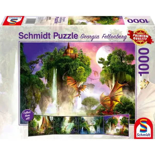 Schmidt Spiele Georgia Fellenberg: Wächter des Waldes, 1.000 Teile Puzzle