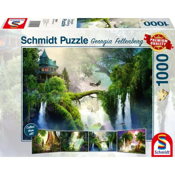 Schmidt Spiele Georgia Fellenberg: Verwunschene Quelle, 1.000 Teile Puzzle