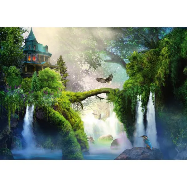Schmidt Spiele Georgia Fellenberg: Verwunschene Quelle, 1.000 Teile Puzzle Blitzangebot