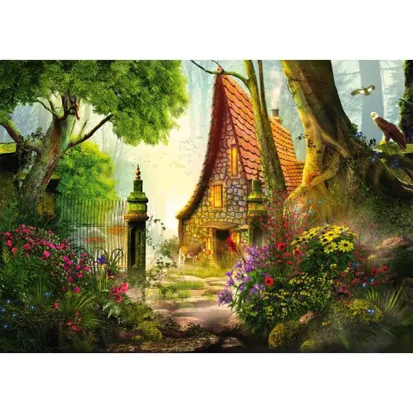 Schmidt Spiele Georgia Fellenberg: Haus auf der Lichtung, 1.000 Teile Puzzle Neuheiten