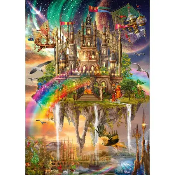 Schmidt Spiele Stadt im Himmel, 1.000 Teile Puzzle Kauf eins, bekomm eins gratis