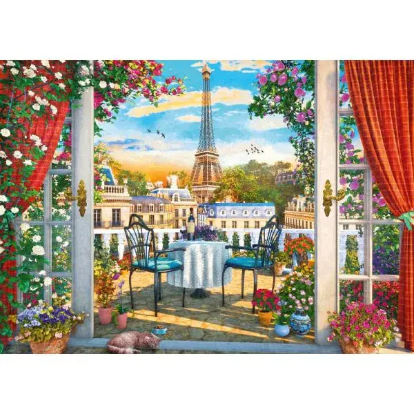 Schmidt Spiele Terrasse in Paris, 1.000 Teile Puzzle Tägliche Deals