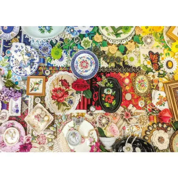 Schmidt Spiele Schmuckschätzchen, 500 Teile Puzzle Riesige Ersparnisse