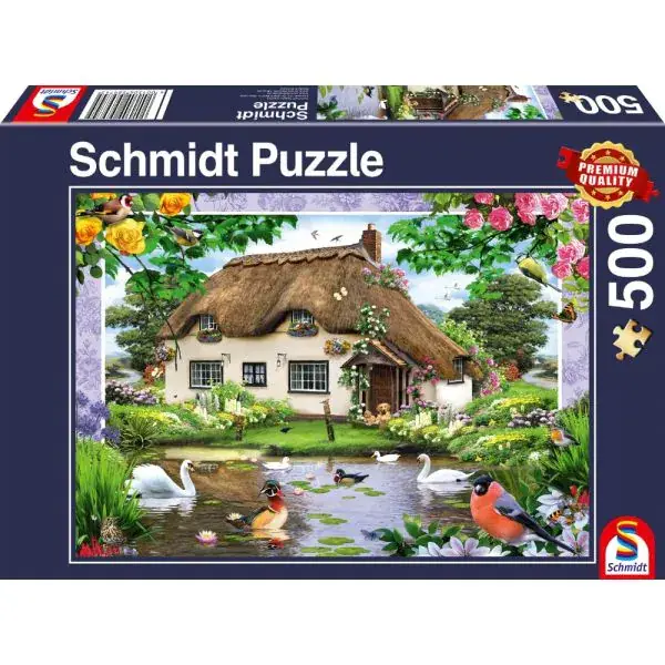 Schmidt Spiele Romantisches Landhaus, 500 Teile Puzzle VIP-Rabatte