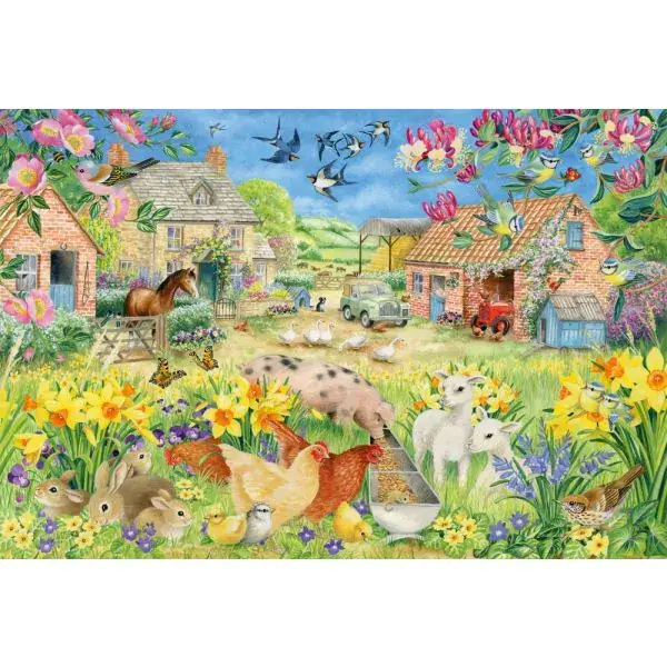 Schmidt Spiele Mein kleiner Bauernhof, 60 Teile Kinderpuzzle Super Sparpreis