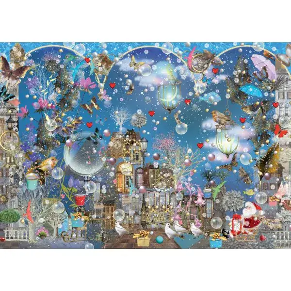 Schmidt Spiele Ilona Reny: Blauer Nachthimmel, 1.000 Teile Puzzle Kostenlose Rückgabe