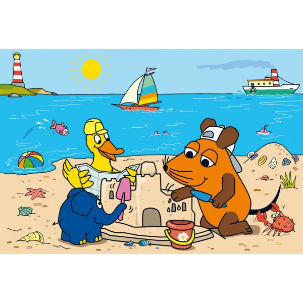 Schmidt Spiele Die Maus: Gute Freunde, 3x24-teiliges Kinderpuzzle Riesige Rabatte