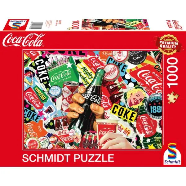 Schmidt Spiele Coca Cola: is it!, 1.000 Teile Puzzle