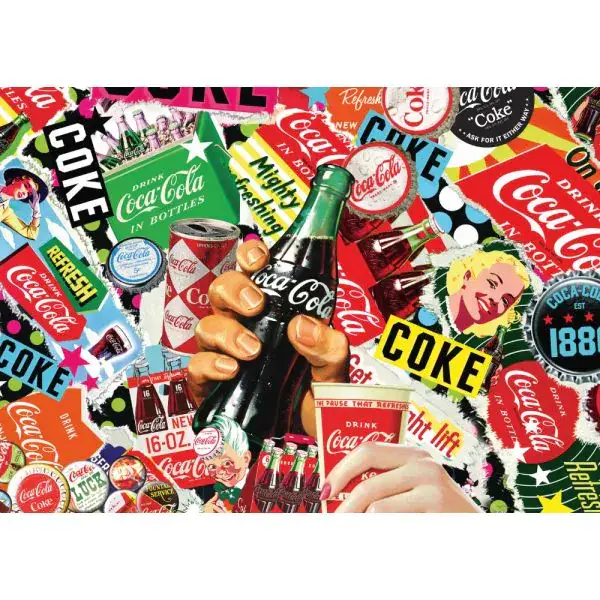 Schmidt Spiele Coca Cola: is it!, 1.000 Teile Puzzle Kostenloser Versand international