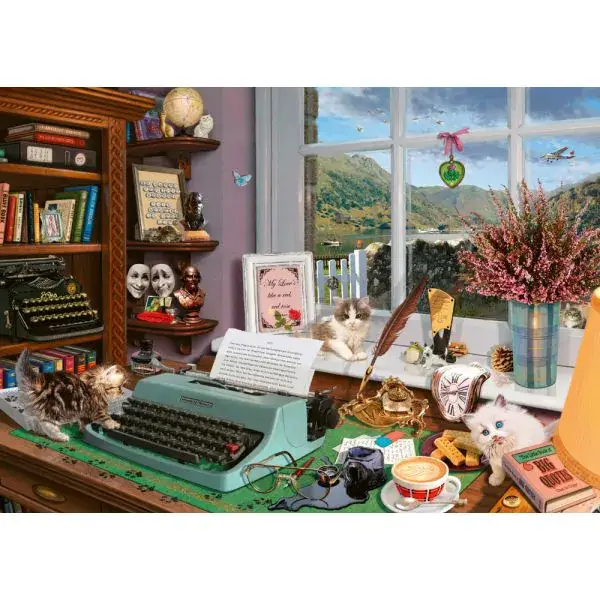 Schmidt Spiele Steve Read: Secret Puzzles - Am Schreibtisch, 1.000 Teile Puzzle Black Friday Preise