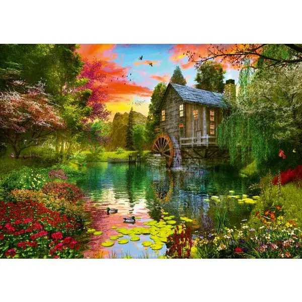 Schmidt Spiele Die Wassermühle, 1.000 Teile Puzzle im Angebot