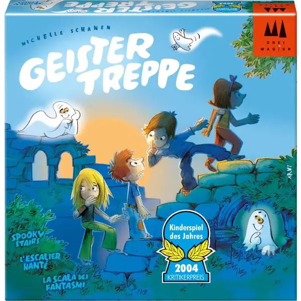 Schmidt Spiele Drei Magier®: Geistertreppe, Kinderspiel Kostenloser Versand