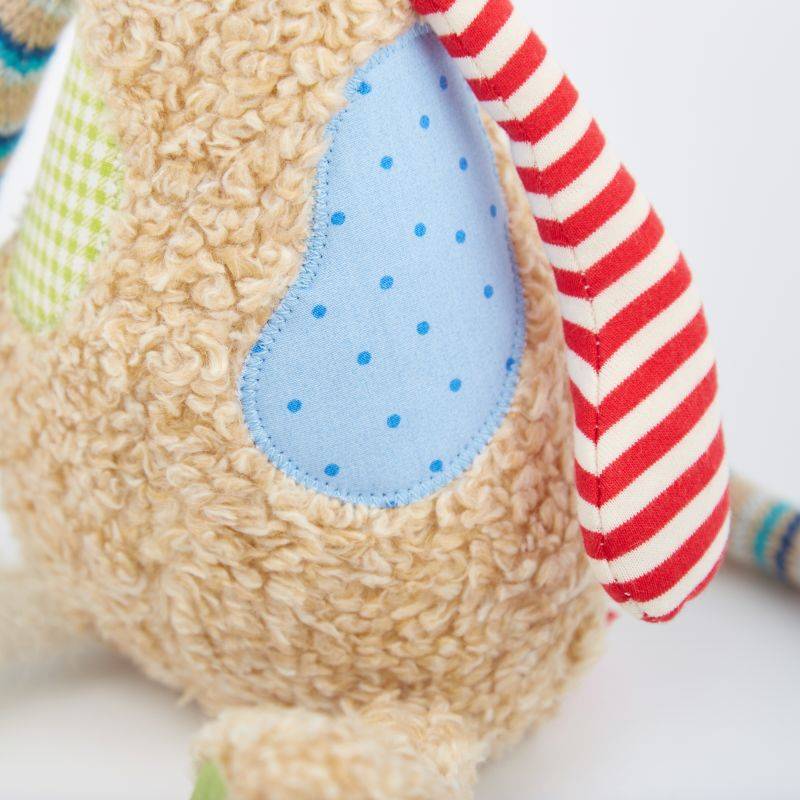 Sigikid Kuscheltier Katze im Patchworkstyle Kostenloser Versand international