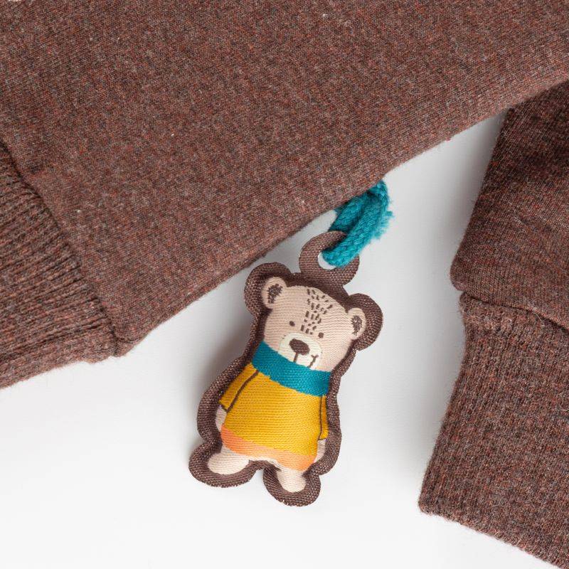 Sigikid Baby Sweatshirt Bär, braun Osterangebot