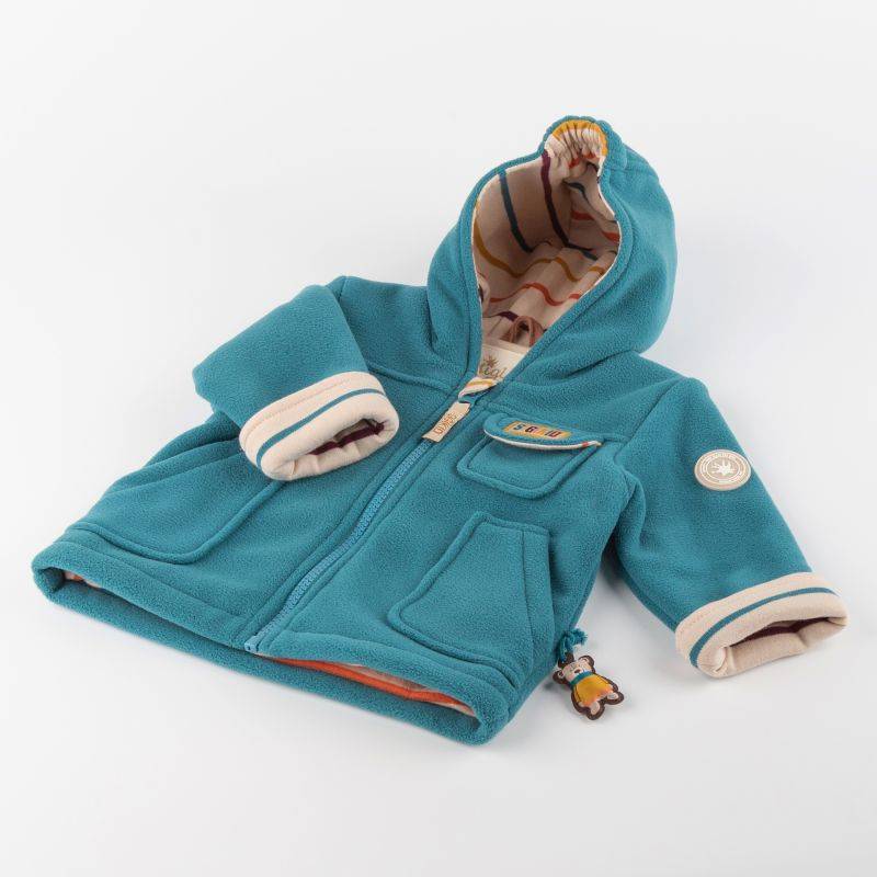 Sigikid Baby Fleecejacke mit Kapuze, grün Neueste Mode