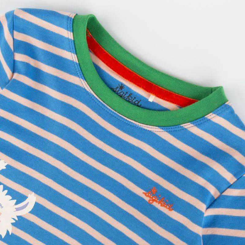 Sigikid Kinder Langarmshirt Crazy Lama, blau gestreift Bestseller