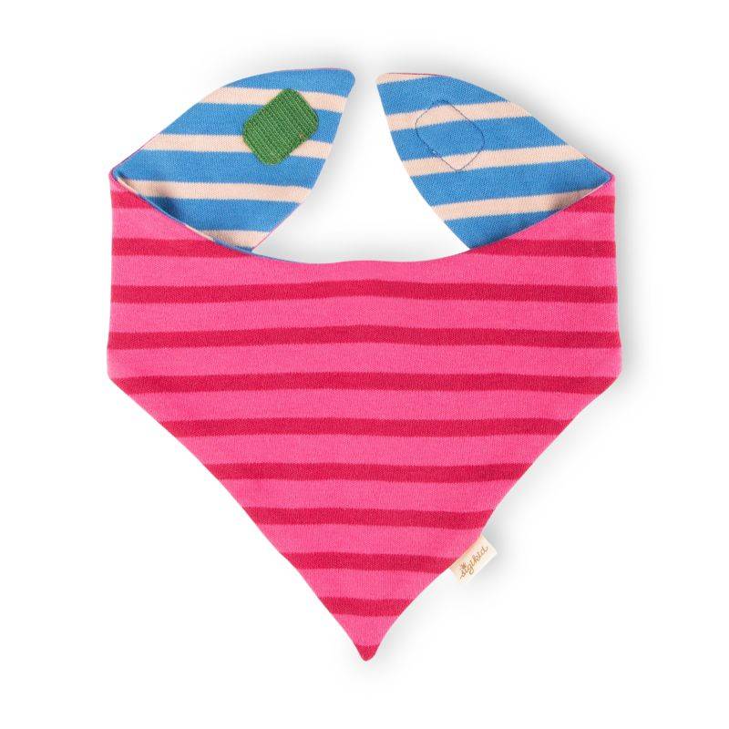 Sigikid Baby Wendehalstuch, rosa oder blau gestreift VIP-Rabatte