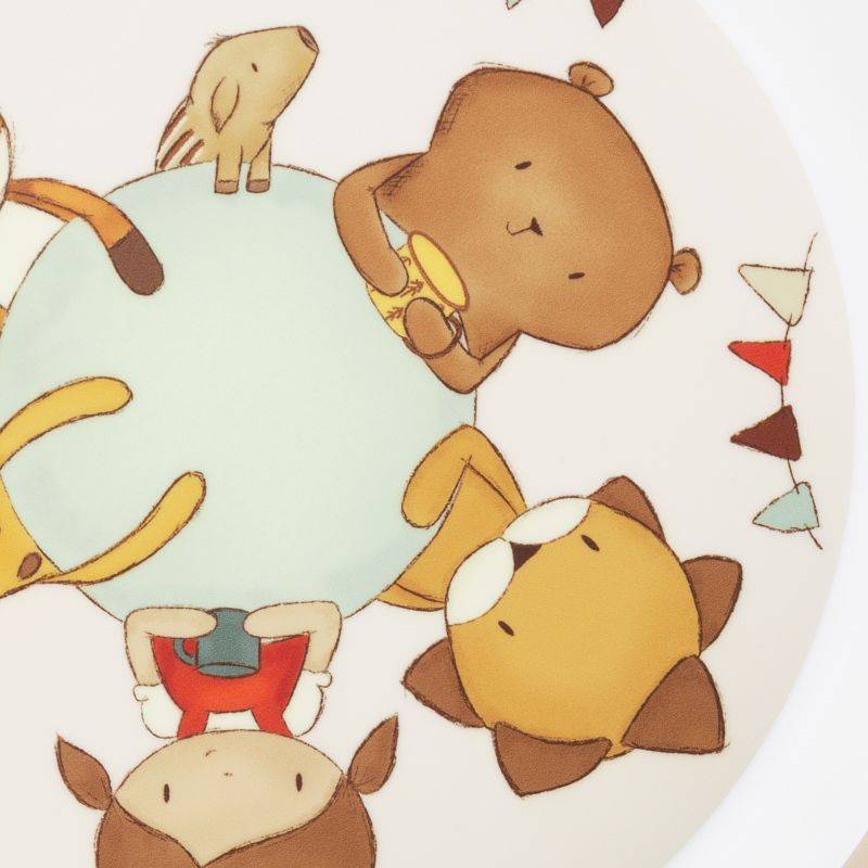 Sigikid Kinder Teller Mister O'Lui Kuschelfreunde, rPET Letzte 2 Tage