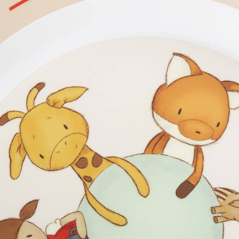 Sigikid Kinder Teller Mister O'Lui Kuschelfreunde, rPET Letzte 2 Tage