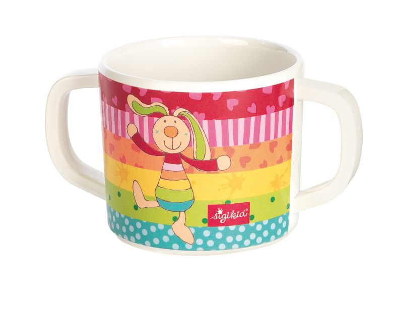 Sigikid Kinder Tasse Hase Rainbow Rabbit, rPET Riesige Rabatte