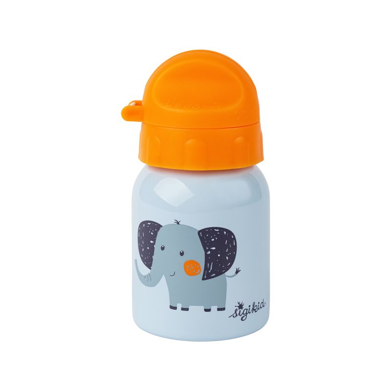 Sigikid Edelstahl Kinder Trinkflasche Elefant, 250ml Outlet