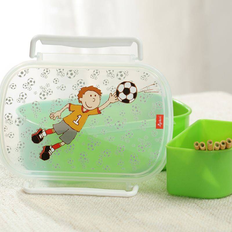 Sigikid Kinder Brotzeitbox für Fußballfans mit Kily Keeper Fabrikverkauf
