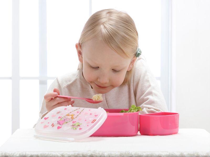 Sigikid Brotzeitbox für Mädchen in rosa mit Pinky Queeny Online Shopping