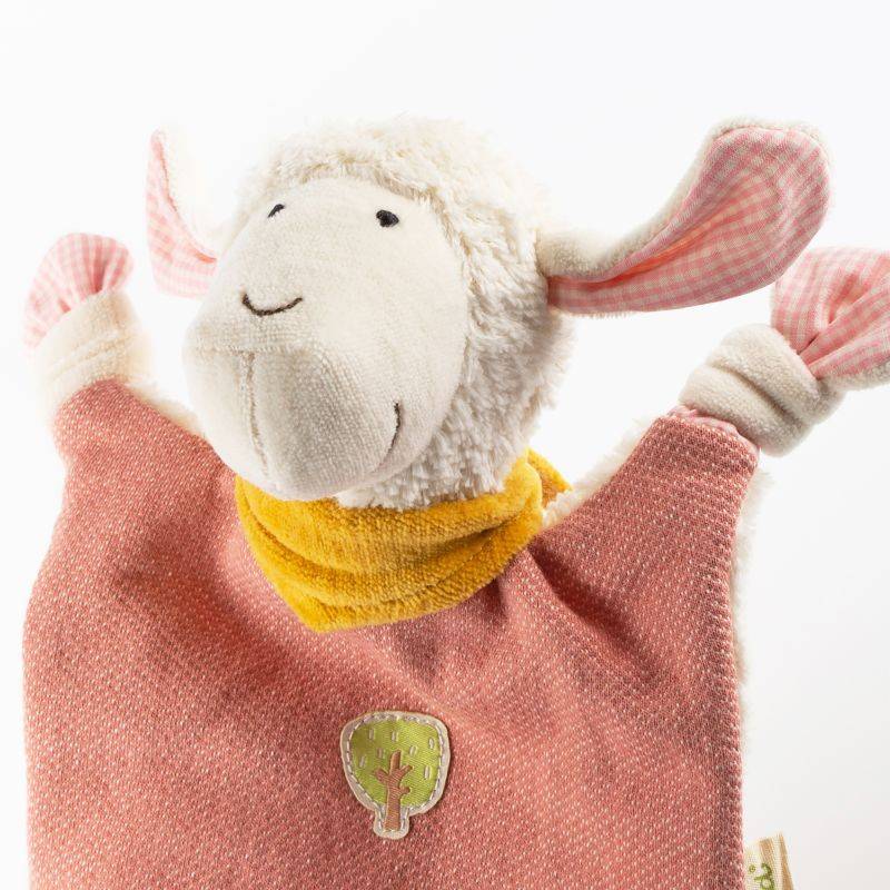 Sigikid Schnuffeltuch Schaf, Green Collection Zeitbegrenzte Promotion