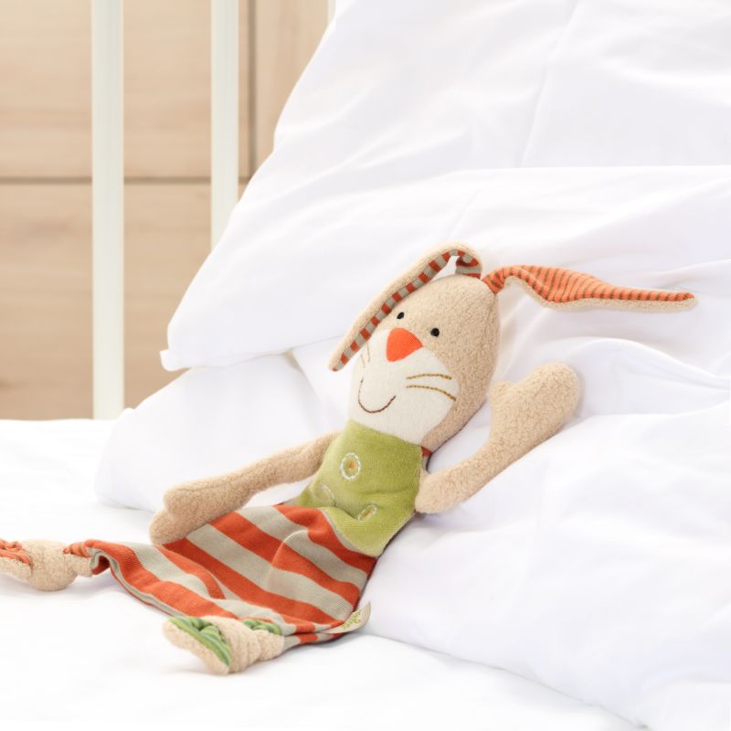 Sigikid Schnuffeltuch Organic GREEN Hase Auslauf