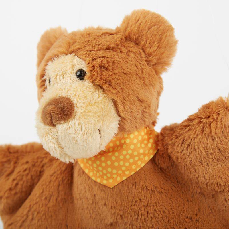 Sigikid Baby Kuschel-Schnuffeltuch Bär Auslauf