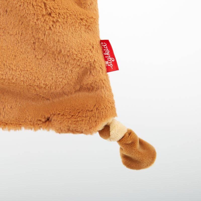 Sigikid Baby Kuschel-Schnuffeltuch Bär Auslauf