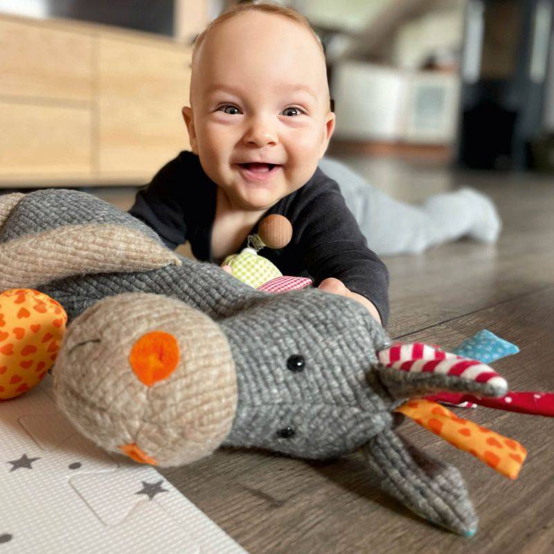 Sigikid XXL Kuscheltier Pferd im Patchworkstyle Limitierter Zeitrabatt