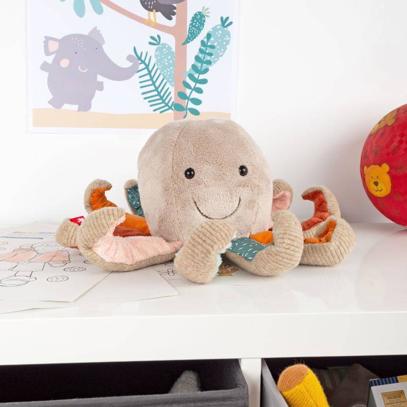 Sigikid Kuscheltier Oktopus, Patchwork Sweety Weihnachtsangebot