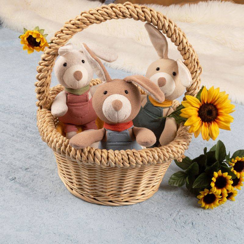 Sigikid Kuscheltier Hase mit Latzhose, magohany Neueste Mode