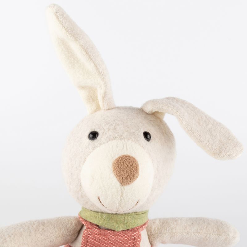 Sigikid Kuscheltier Hase mit Latzhose, magohany Neueste Mode
