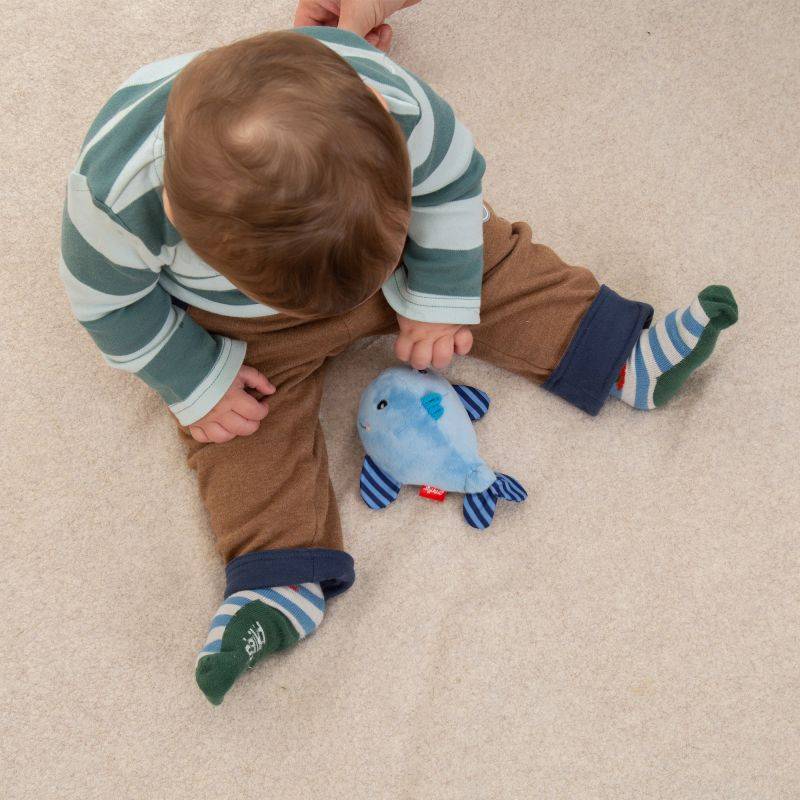 Sigikid Rassel Wal Red Stars Collection Clearance-Verkauf