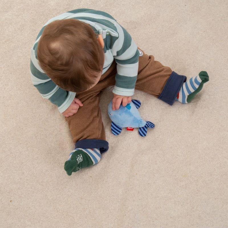 Sigikid Rassel Wal Red Stars Collection Clearance-Verkauf