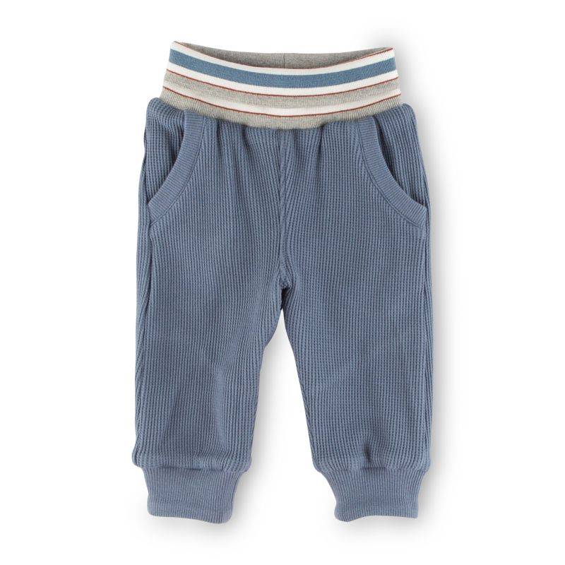 Sigikid Baby Wendehose mit Beinbündchen, grau oder blau Vatertagsangebot
