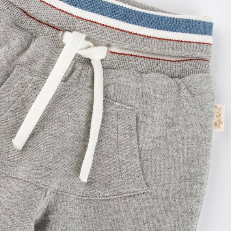 Sigikid Baby Wendehose mit Beinbündchen, grau oder blau Vatertagsangebot