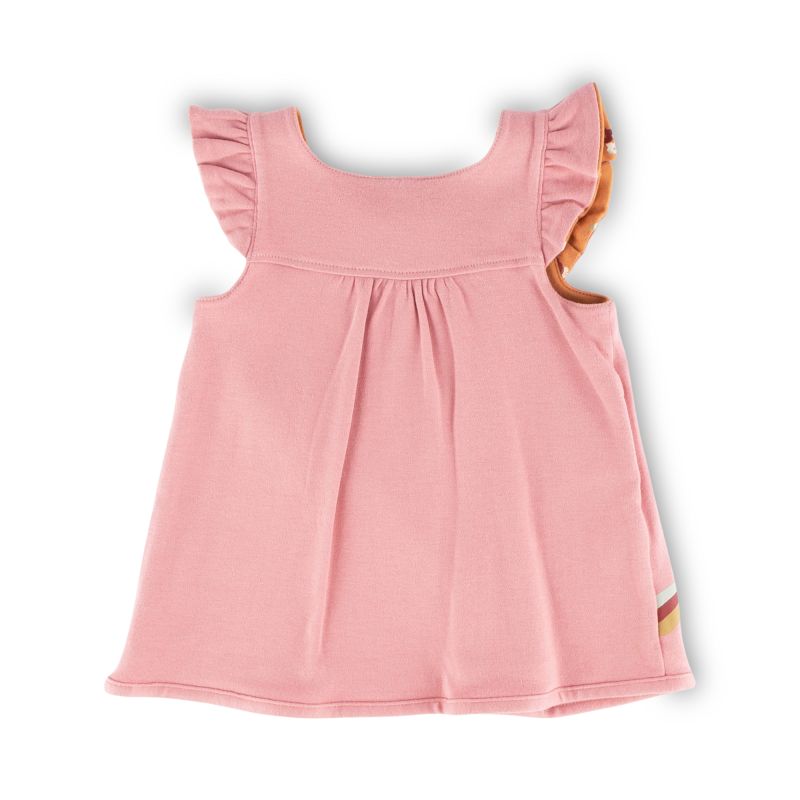 Sigikid Baby Wendekleid, Blümchen Print und rosa Top Angebot