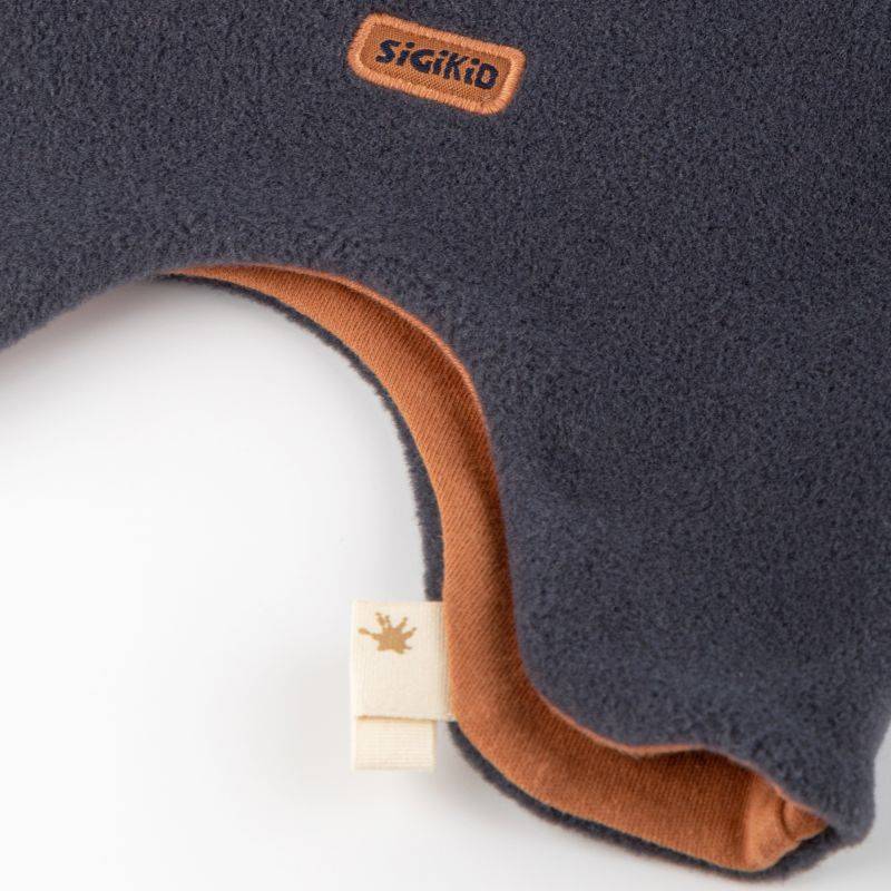 Sigikid Kinder Fleece Schlupfmütze, dunkelgrau Blitzangebot