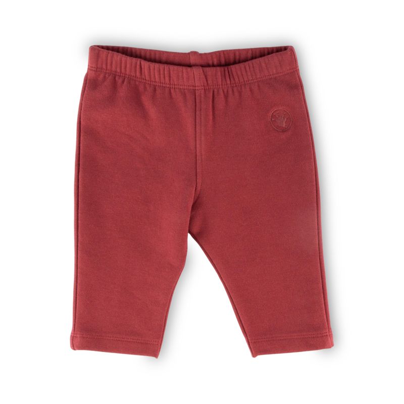 Sigikid Baby Sweathose dunkelrot Große Rabatte