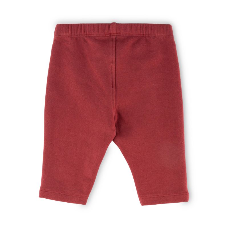 Sigikid Baby Sweathose dunkelrot Große Rabatte