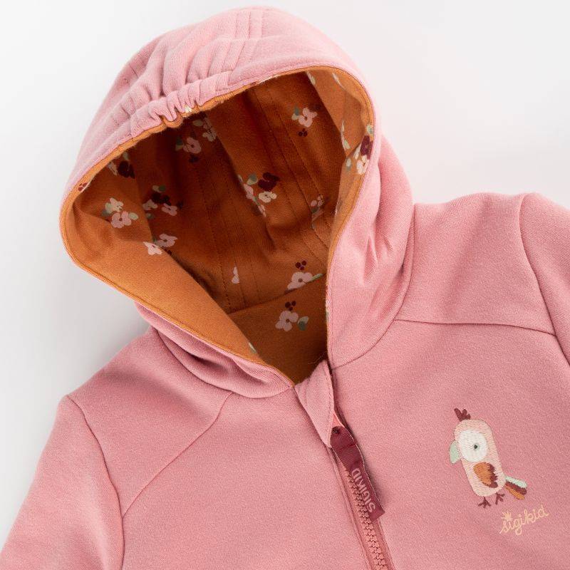 Sigikid Baby Wendejacke, Blümchen Print und rosa VIP-Rabatte