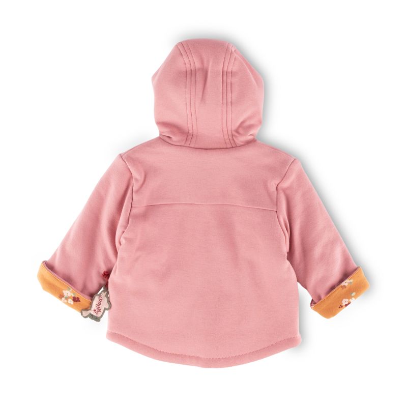 Sigikid Baby Wendejacke, Blümchen Print und rosa VIP-Rabatte