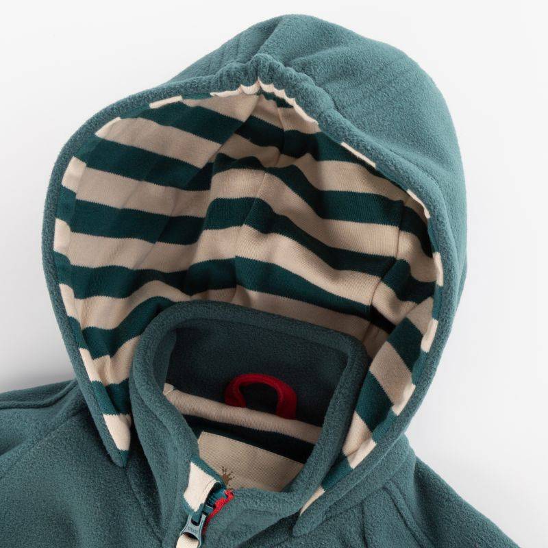 Sigikid Kinder Fleecejacke mit Kapuze Dino World, grün Bis zu 50% Rabatt