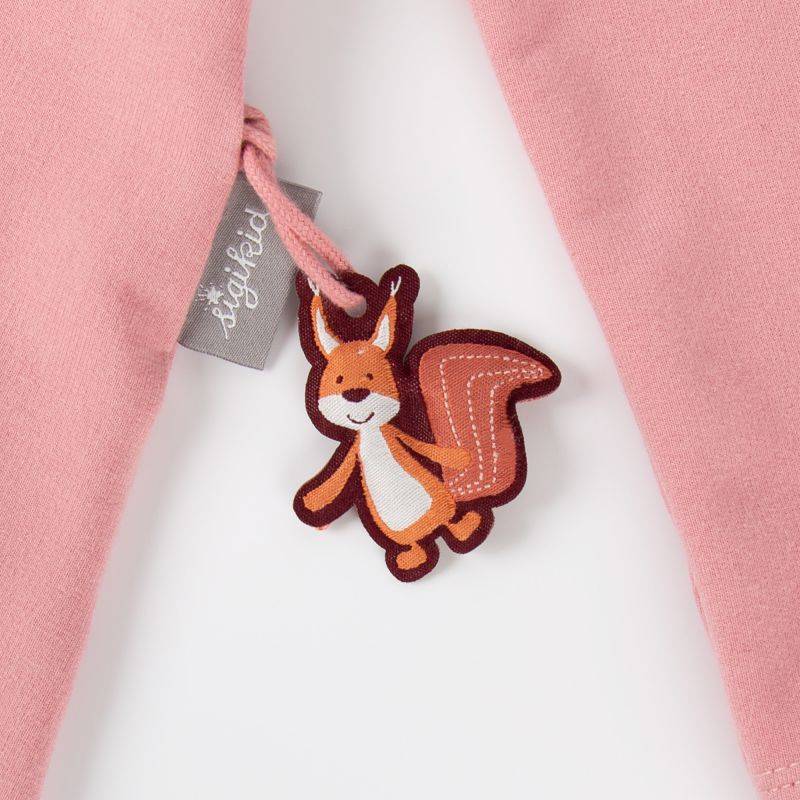 Sigikid Kinder Sweatkleid Dancing Leaves in Rosa Bis zu 60% Rabatt