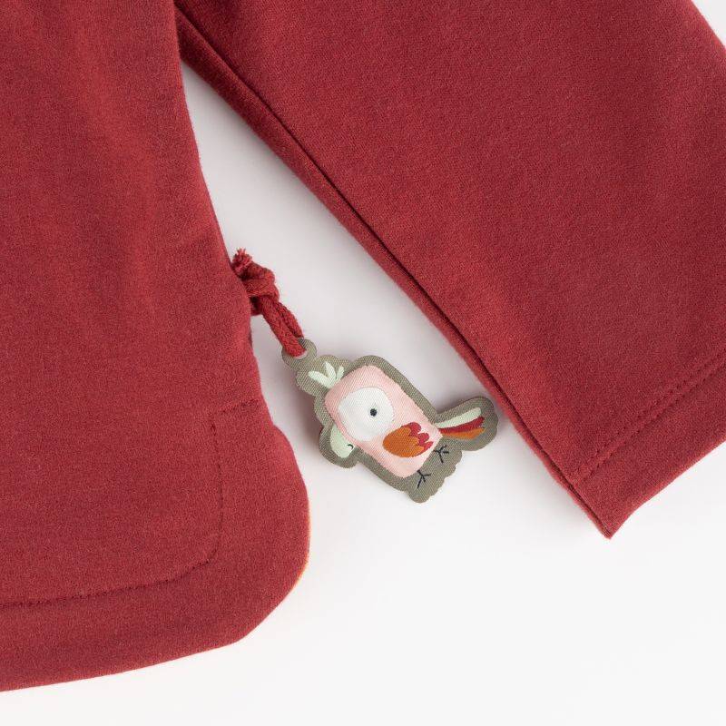 Sigikid Kinder Sweatshirt mit Kakadu Motiv, dunkelrot Bis zu 65% Rabatt