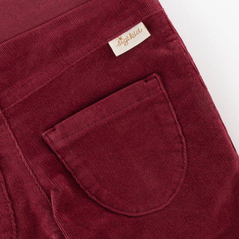 Sigikid Kinder Cordhose, dunkelrot Discount Store für neue Produkte