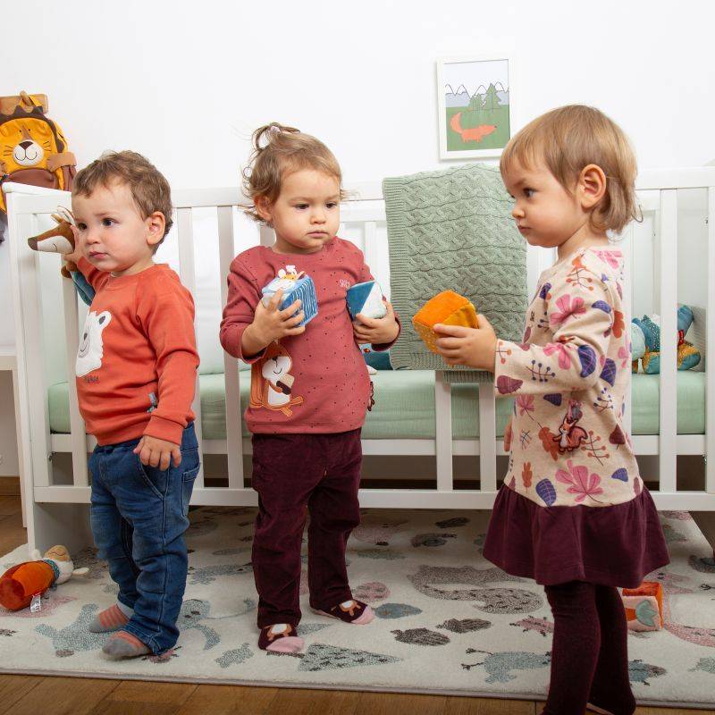 Sigikid Baby Langarmshirt mit Eisbär Motiv, orange Kostenloser Versand international